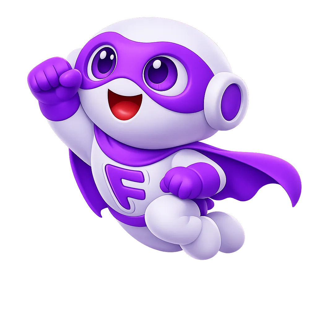 Friday Webs mascotte